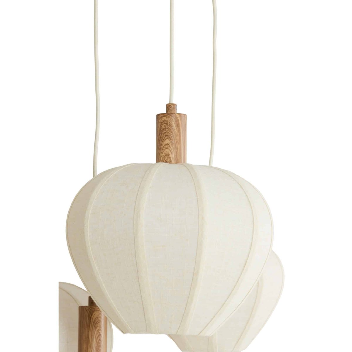 Lampe Suspendue Métal HUXI naturel, LIGHT & LIVING
