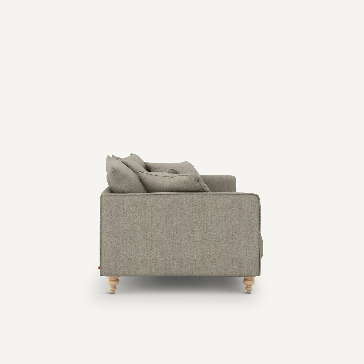 Canapé compact tweedé, Lazare naturel/gris clair, AM.PM
