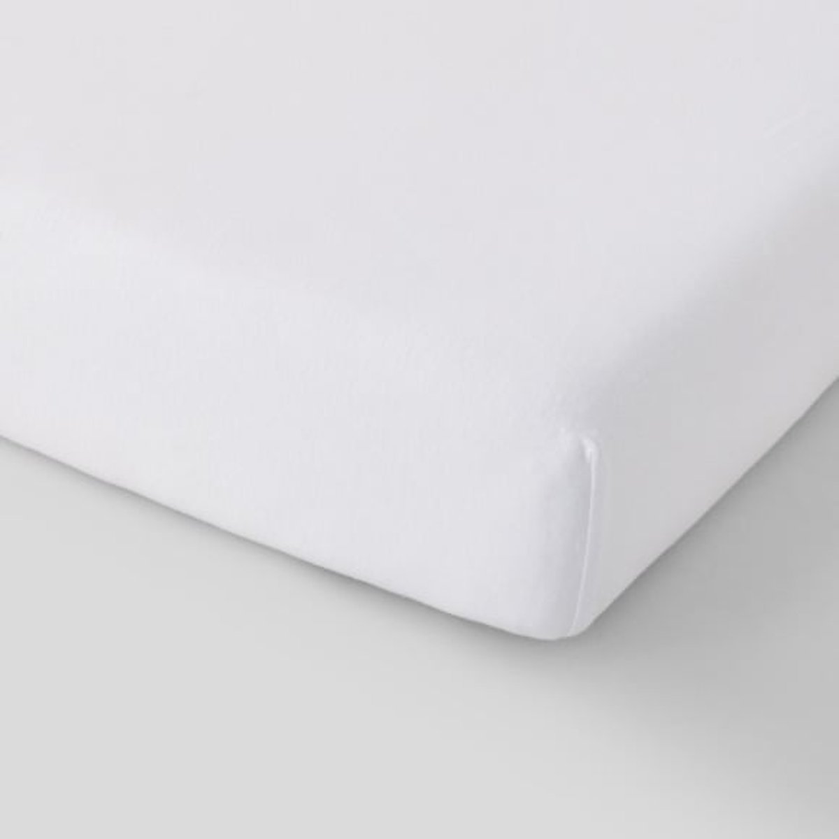 Drap housse, 140x200cm, jersey en coton bio oekotex couleur unique, MONOPRIX MAISON