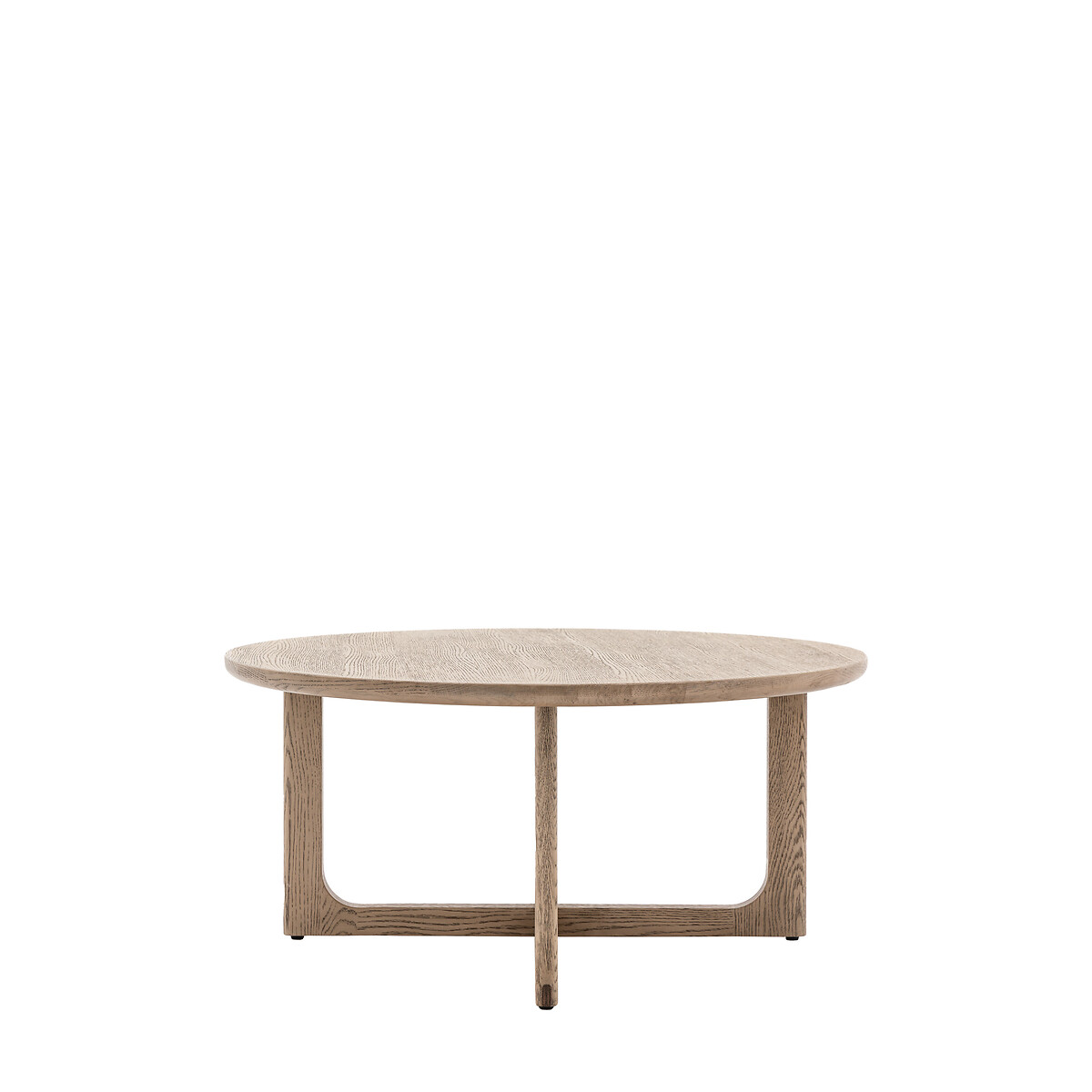 Fallon Smoked Oak Round Coffee Table smoked oak, ÉDITÉ