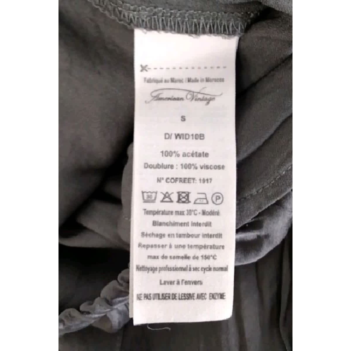 Pantalon large - Très Bon État kaki, AMERICAN VINTAGE