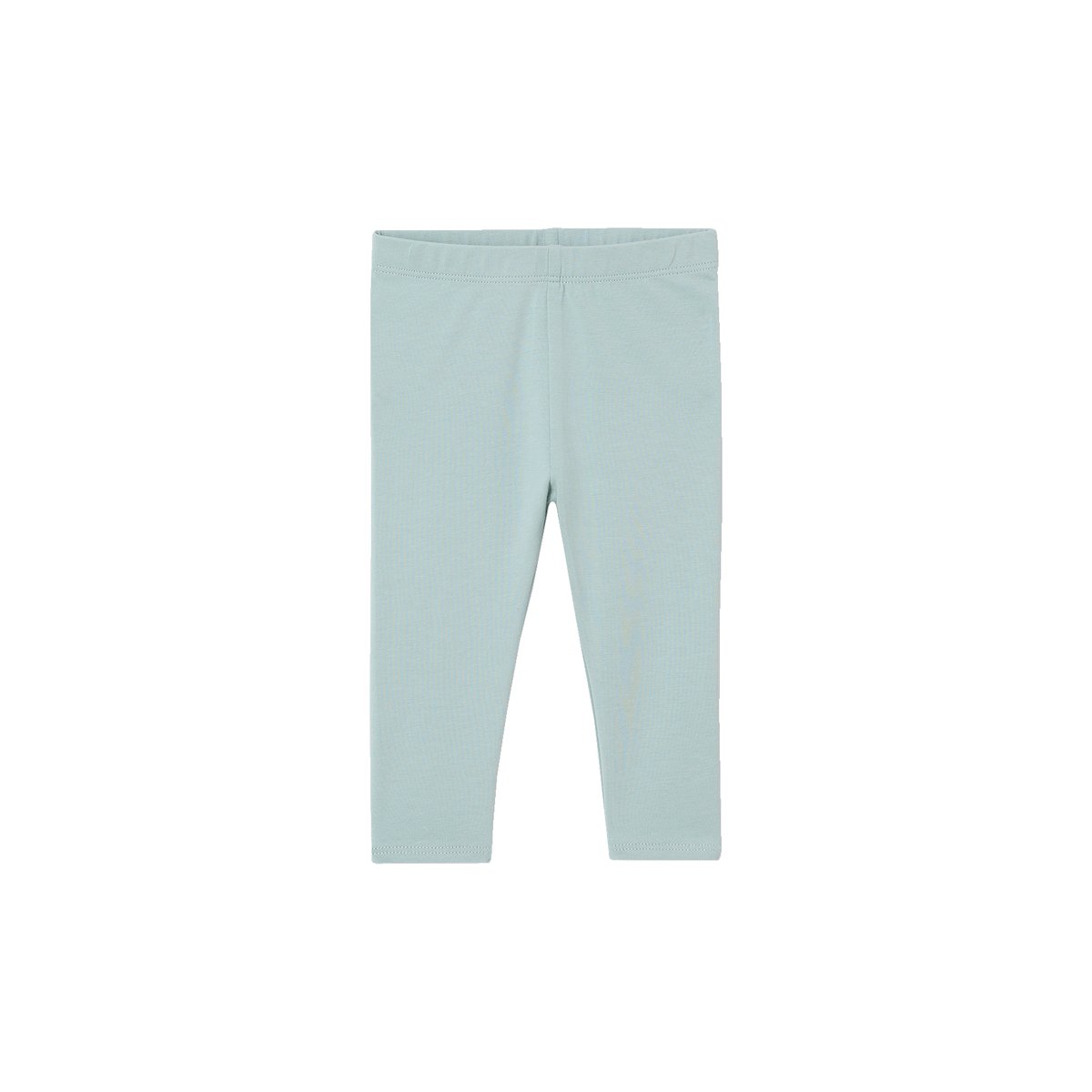 Lot 3 leggings unis bleu grisé, VERTBAUDET