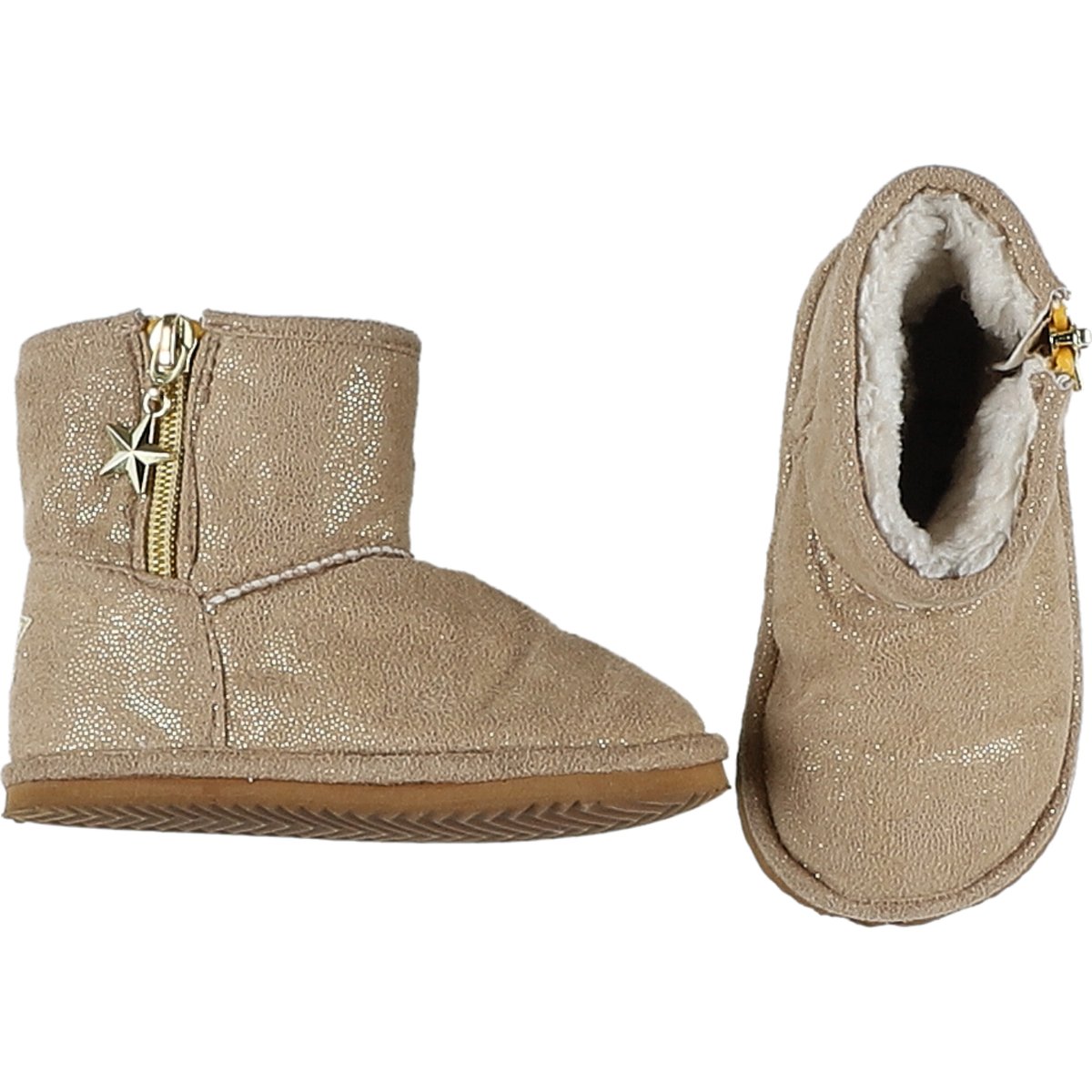 Bottines - Très bon état beige;doré, VERTBAUDET
