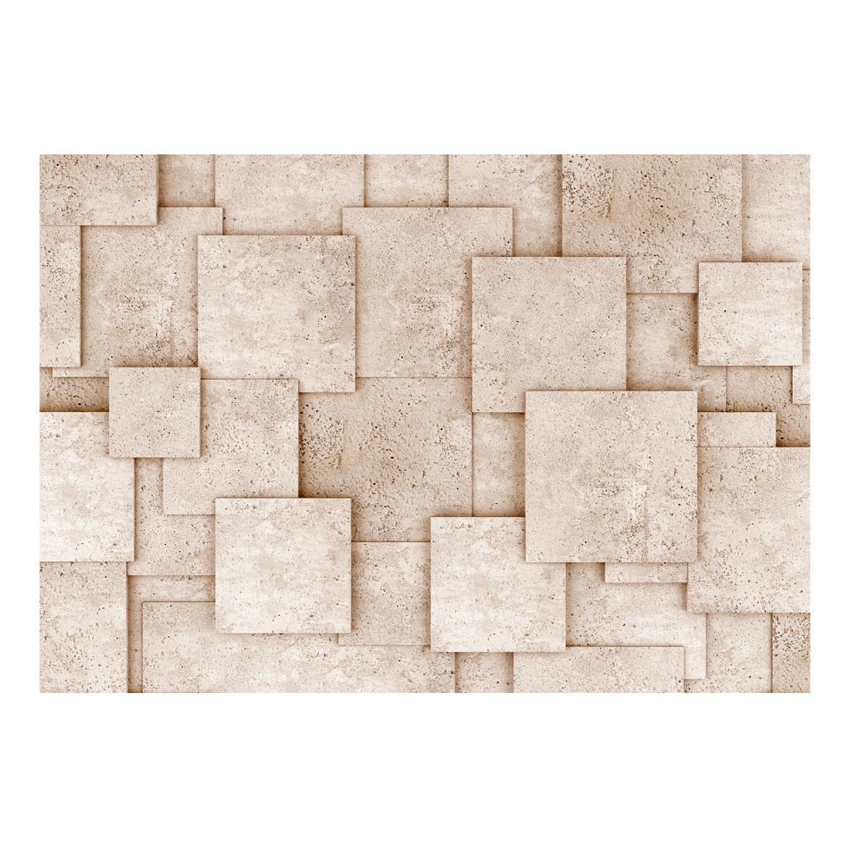 Papier peint intissé panoramique Industrial Dream beige, EDEN