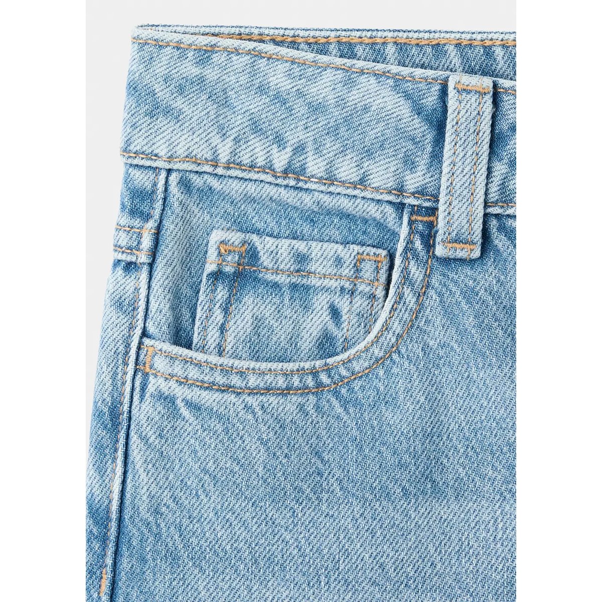 Jean wide leg bleu moyen, MANGO KIDS