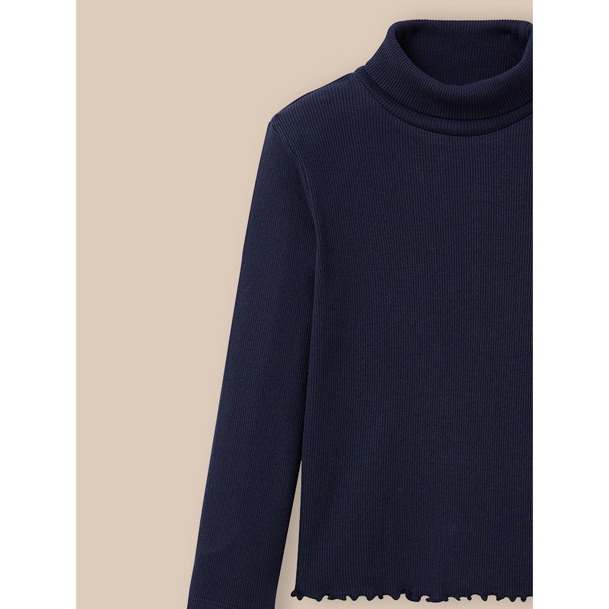 Sous-pull - coton biologique marine, CYRILLUS