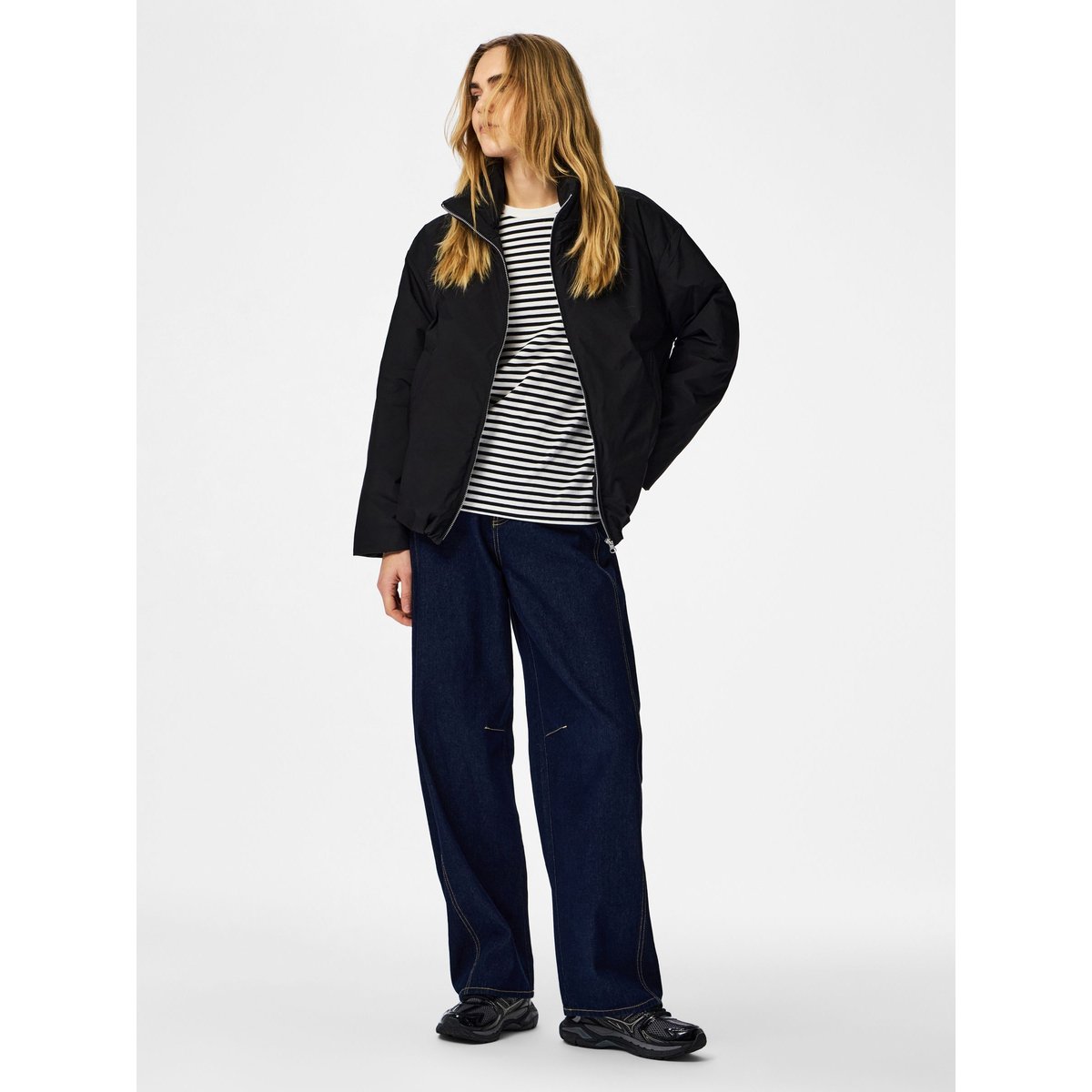 Veste noir - black1, PIECES