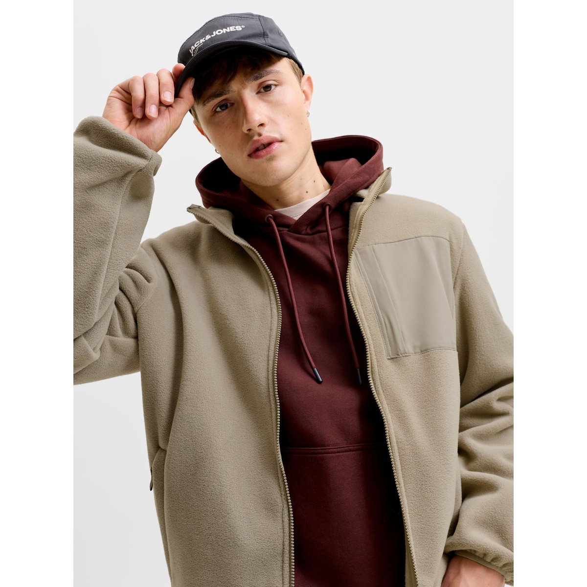 Veste En Polaire marron - winter twig, JACK & JONES