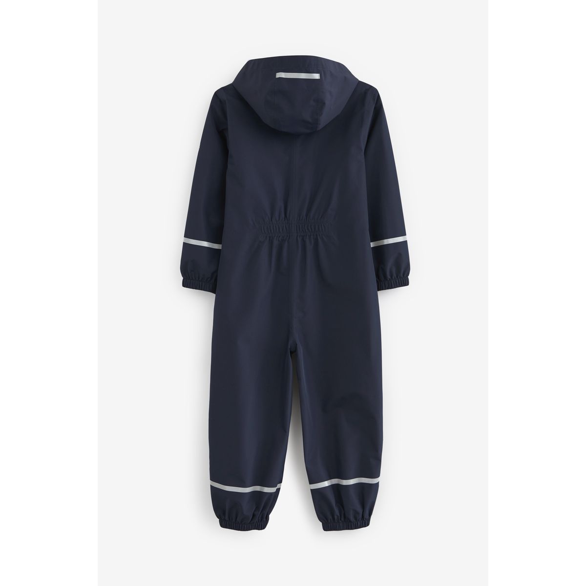 Combinaison imperméable zippée à capuche bleu marine, NEXT