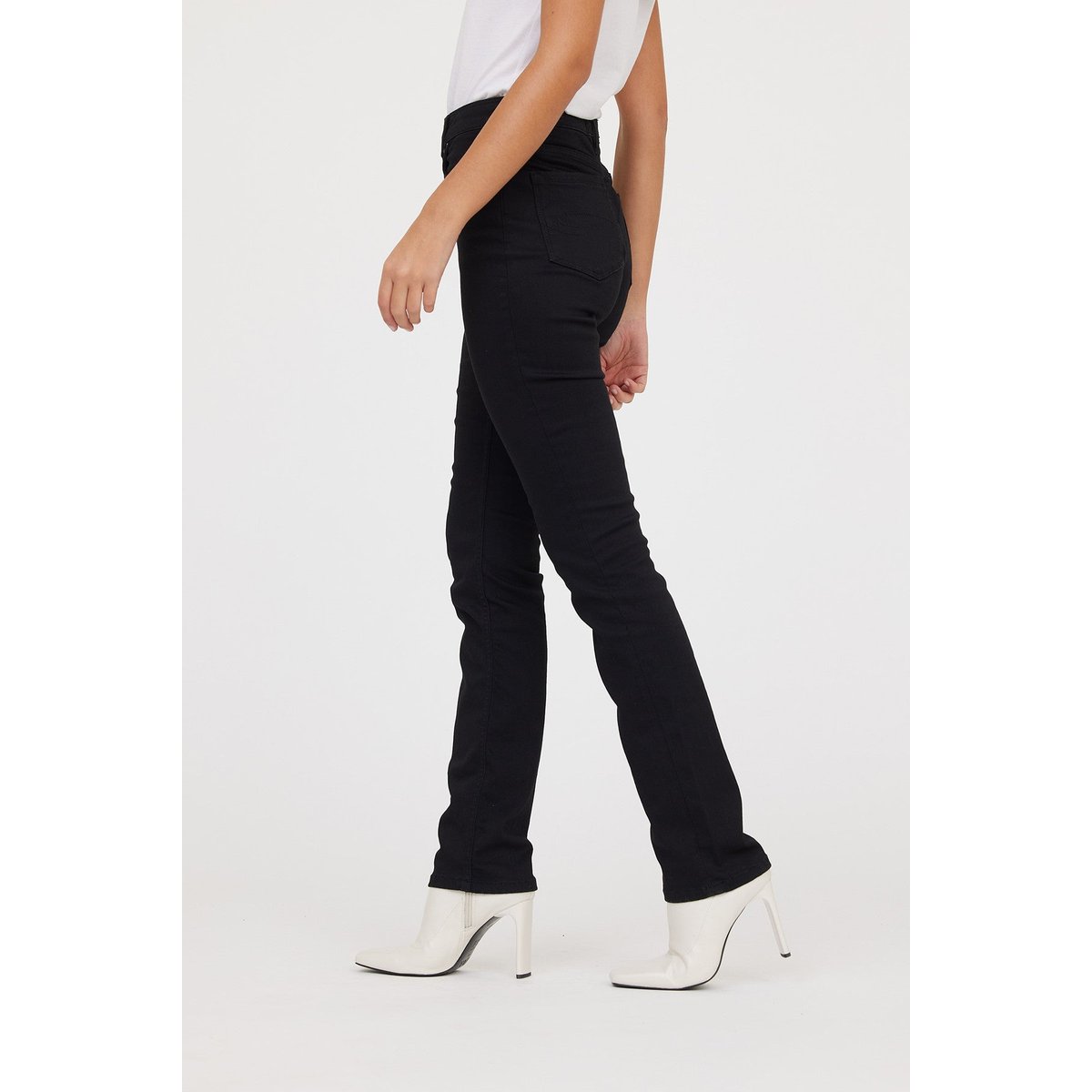 Jean coton straight & tapered LC161 noir, LEE COOPER