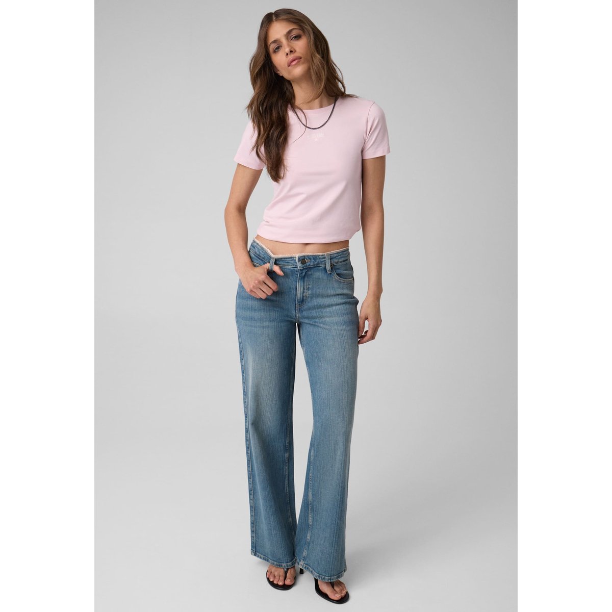 G11 Jeans Wide-Leg bleu, GUESS JEANS