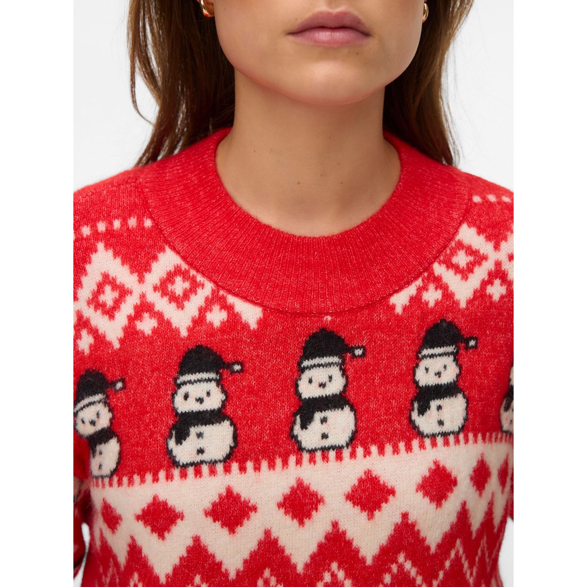 Pull En Maille chinese red, VERO MODA
