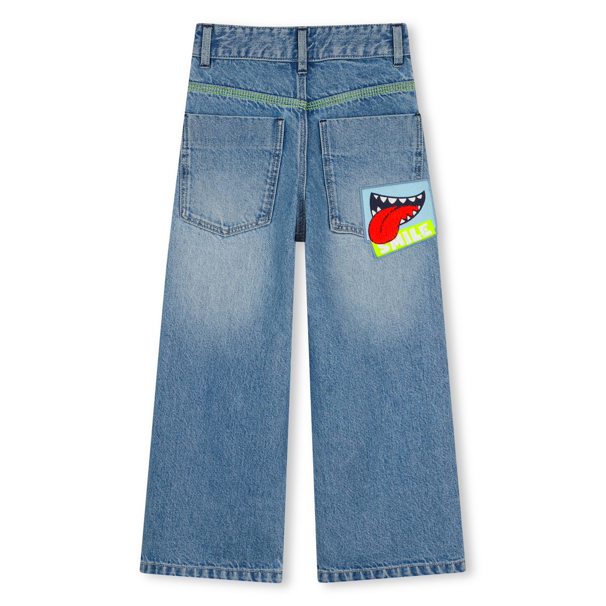 Pantalon en denim double stone+bleach, BILLIEBLUSH