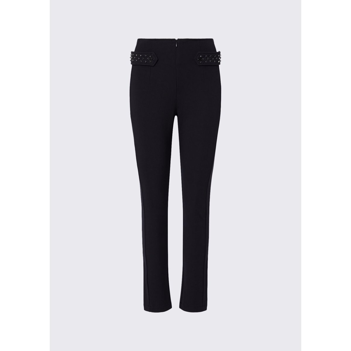 Pantalon slim fit avec ornements noir, LIU JO