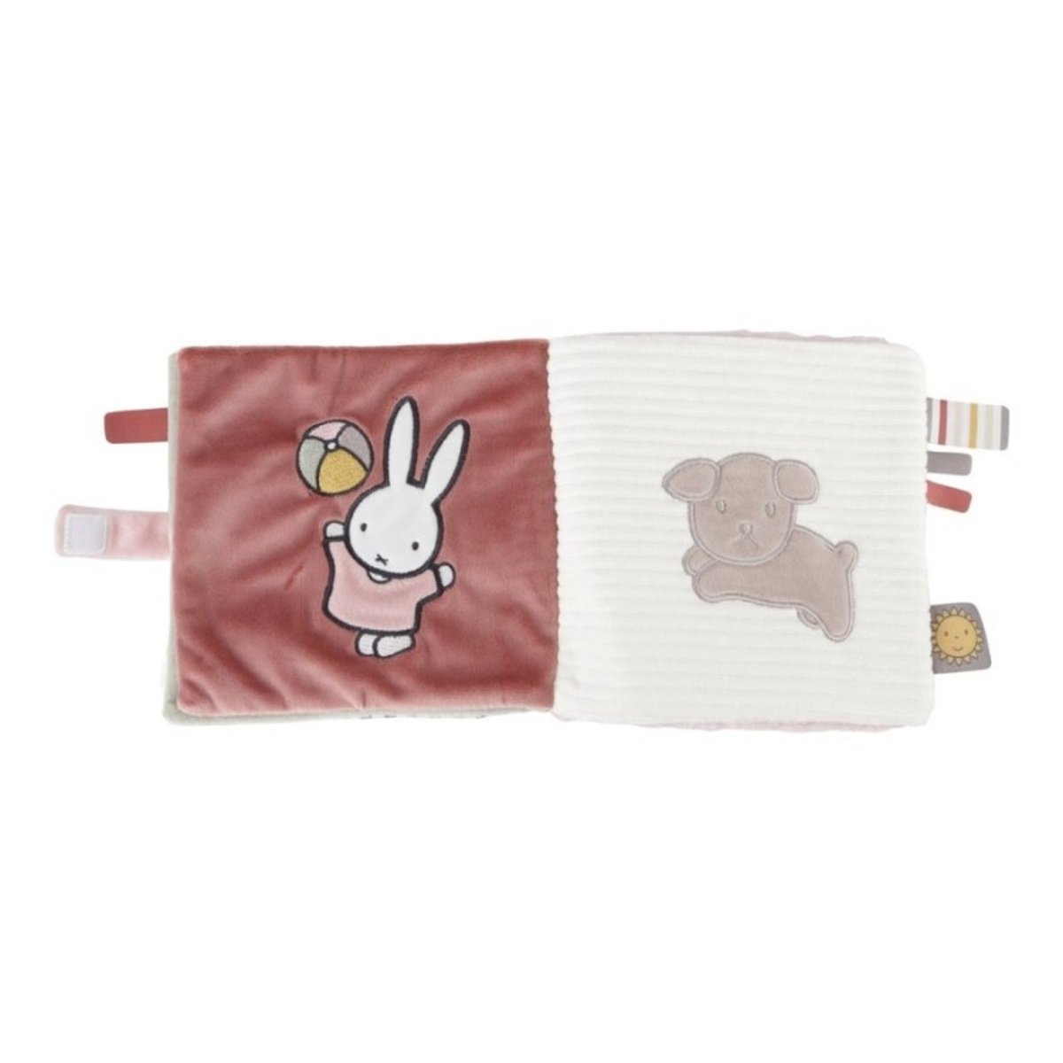 Livre d'éveil - Miffy rose et blanc, MIFFY
