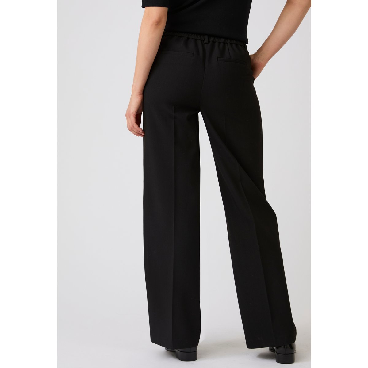 Pantalon large effet pont noir, DAMART