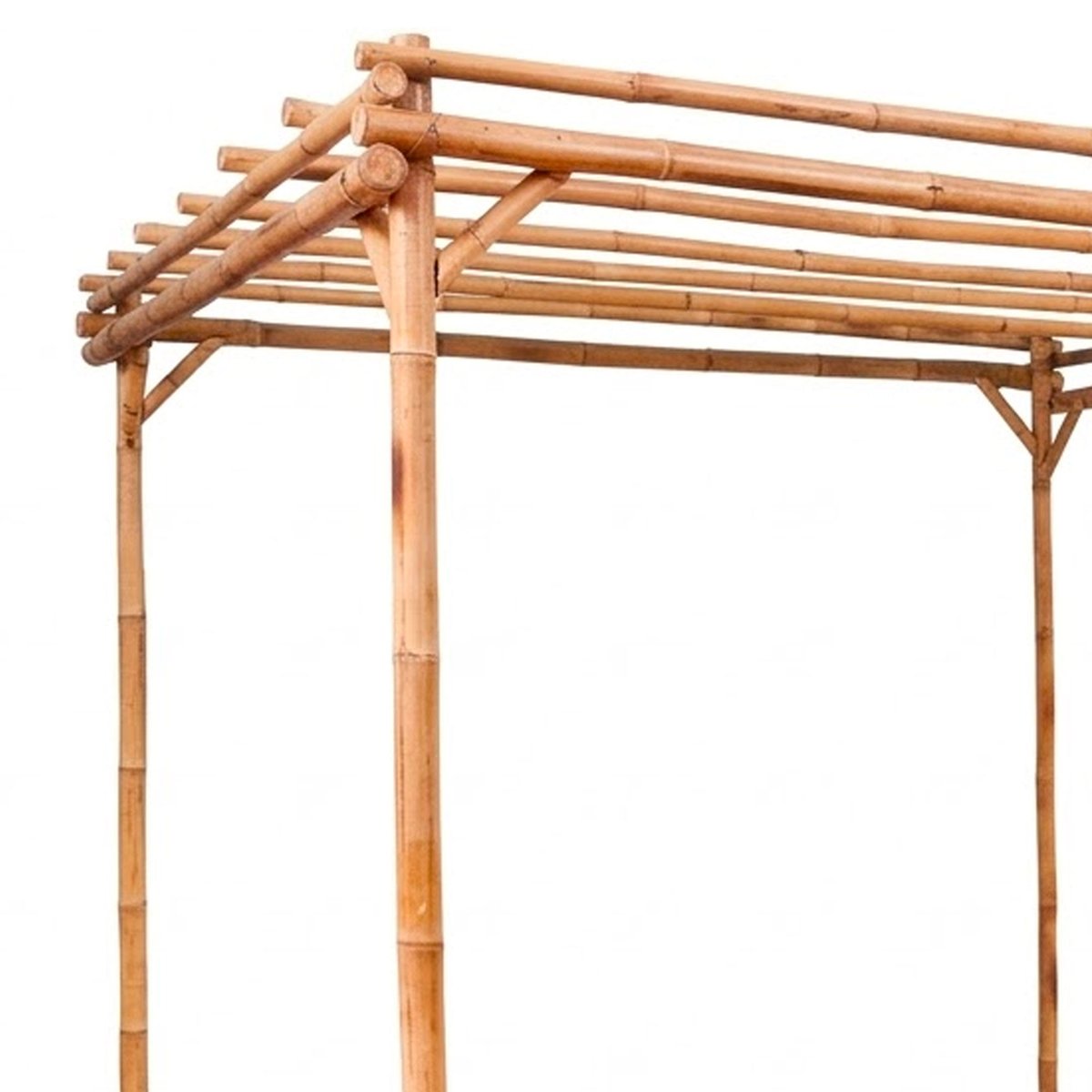 Pergola bambou 170x170x220cm bois, WADIGA