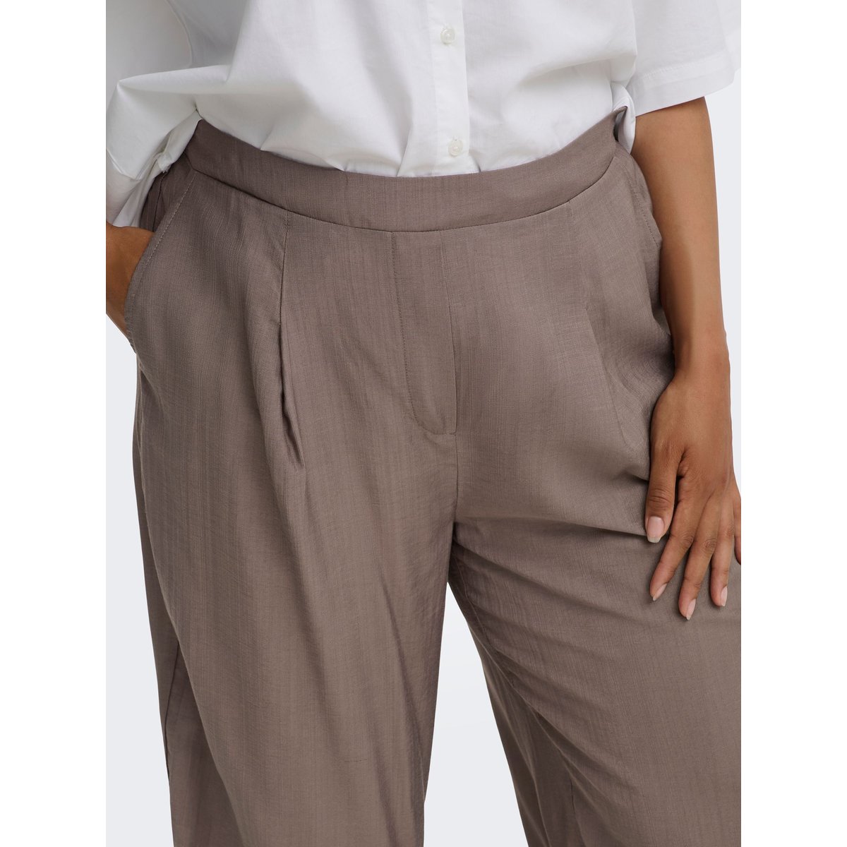 Pantalon walnut, ONLY CARMAKOMA