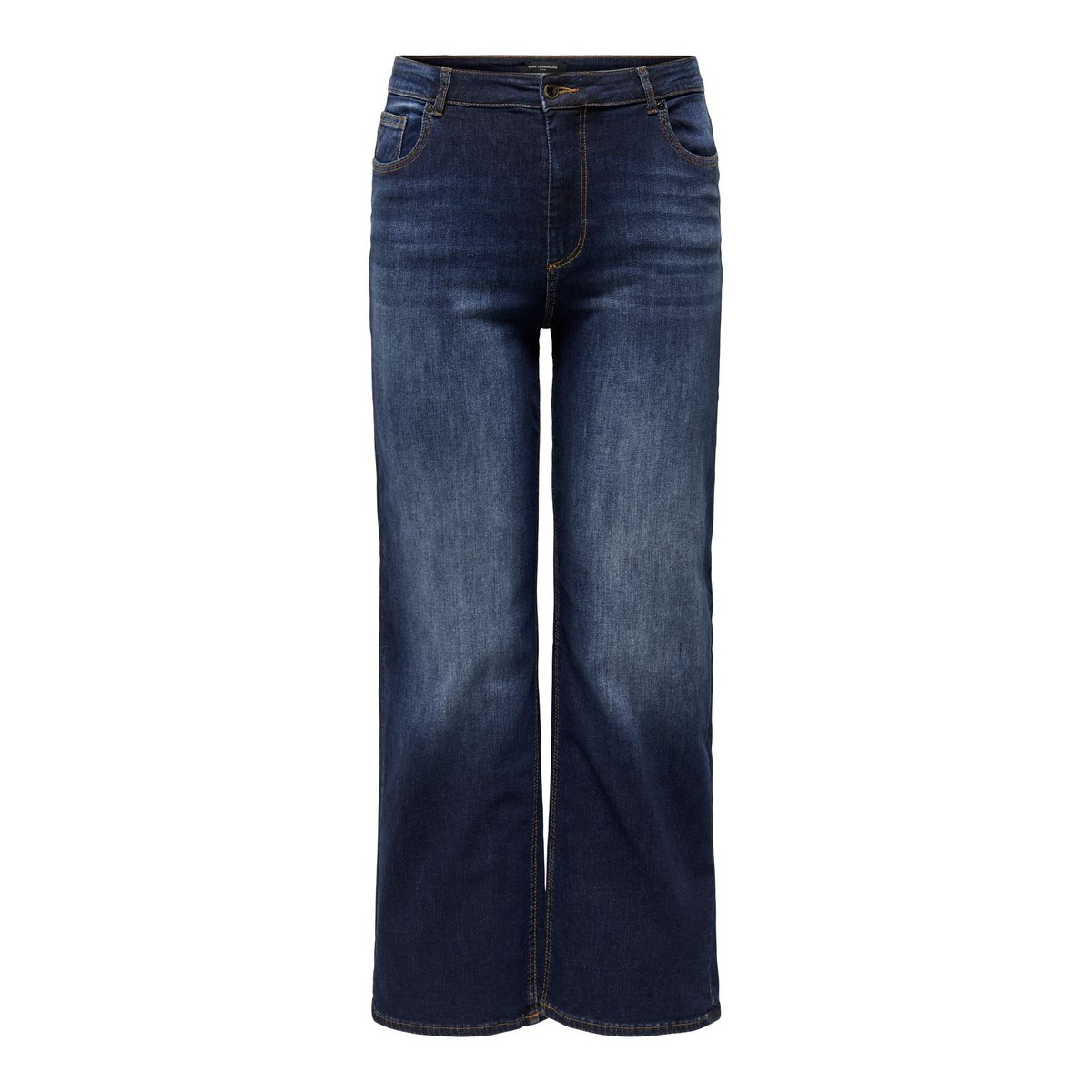 Jean À Jambe Large dark blue denim, ONLY CARMAKOMA