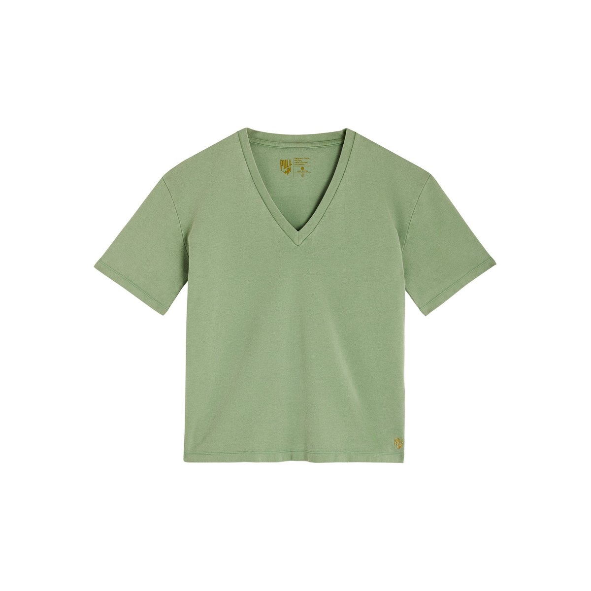 T-shirt NIKO KASMIR vert, PULLIN