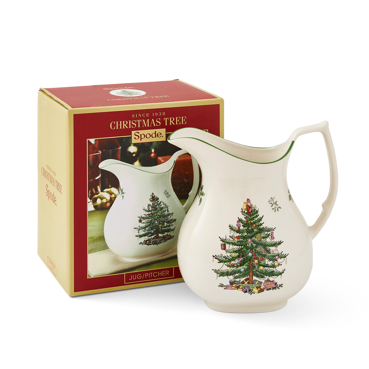 Christmas Tree Large Jug green, SPODE