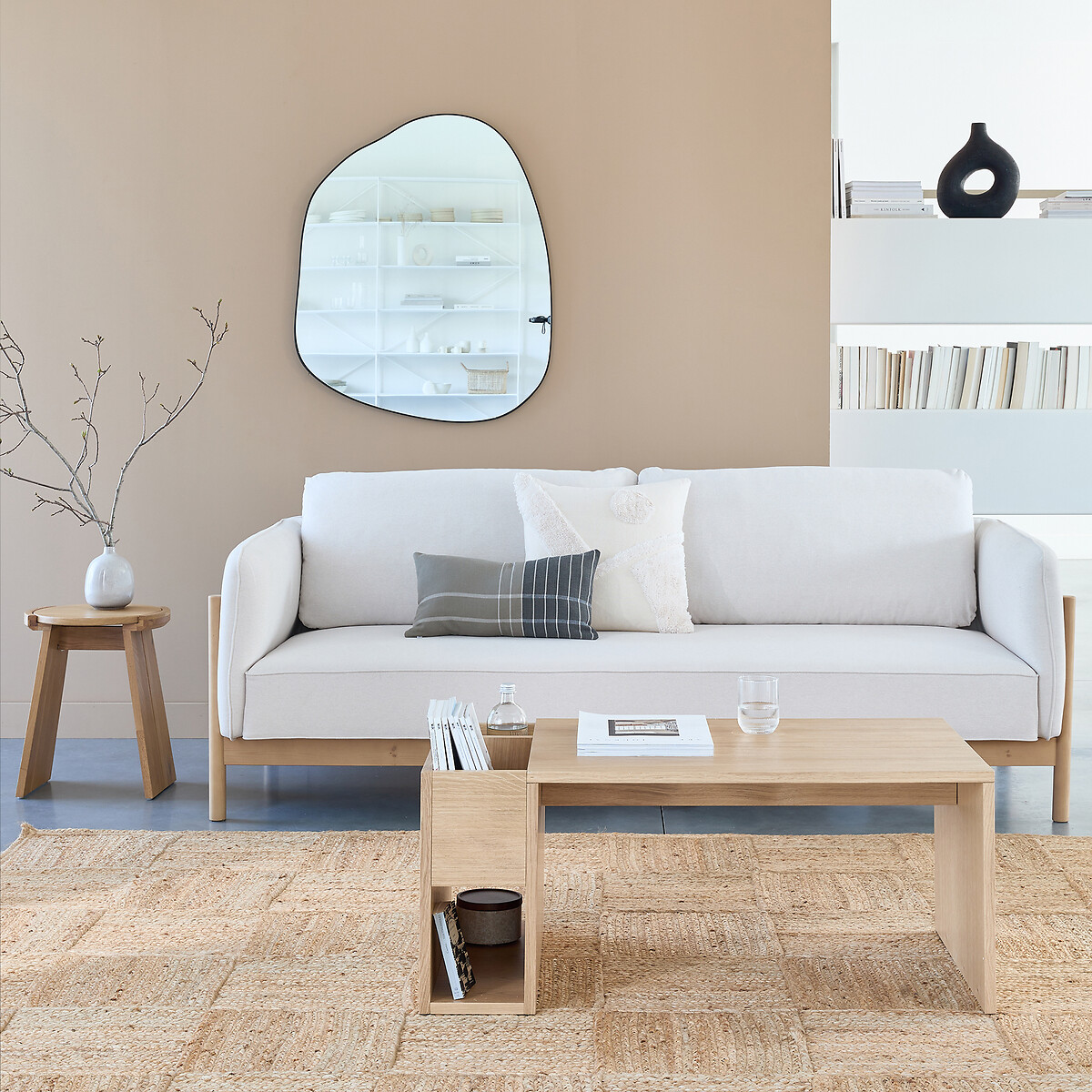 Tappeto di iuta a quadri, Mulfier naturale , LA REDOUTE INTERIEURS