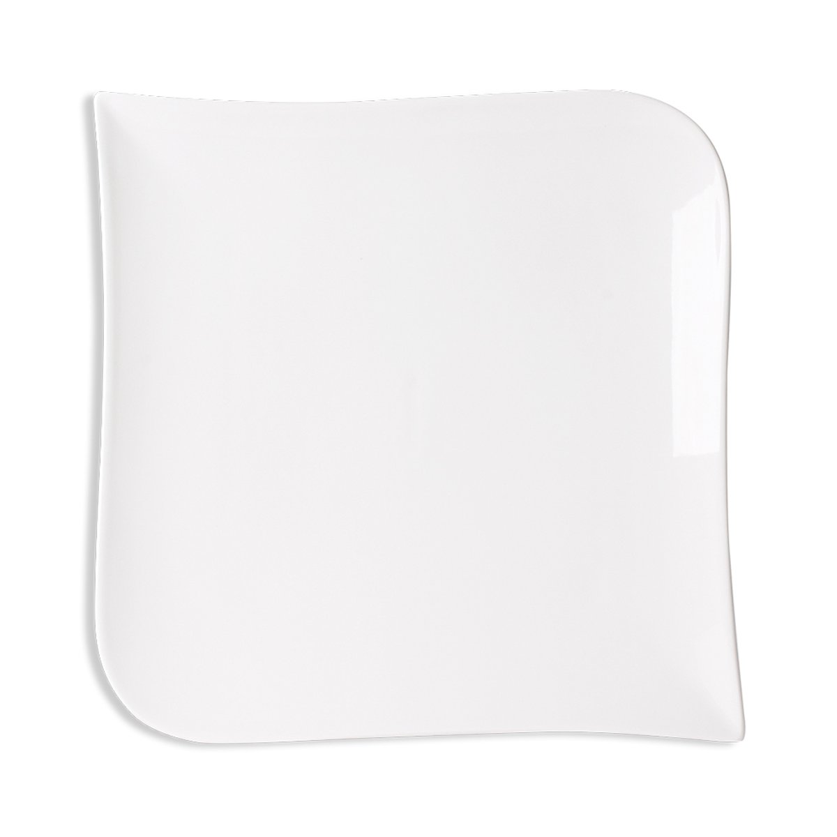 Assiette plate Melody (lot de 6) blanc, TABLE PASSION