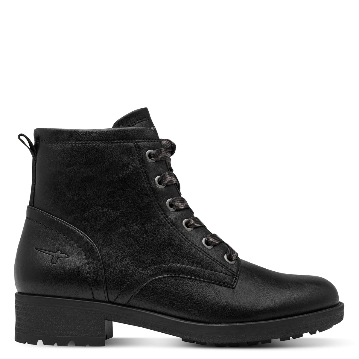Bottine talon bloc noir, TAMARIS