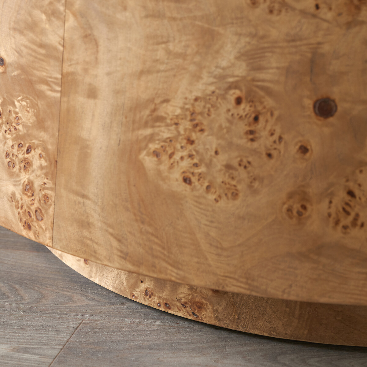 Netherby Burr Wood Coffee Table natural wood, SO'HOME