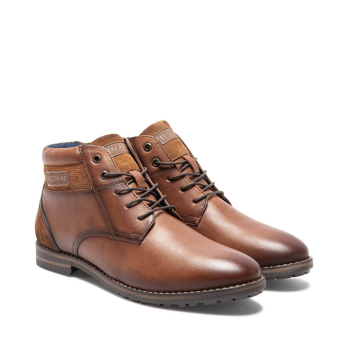 Boots cuir Elec cognac, REDSKINS