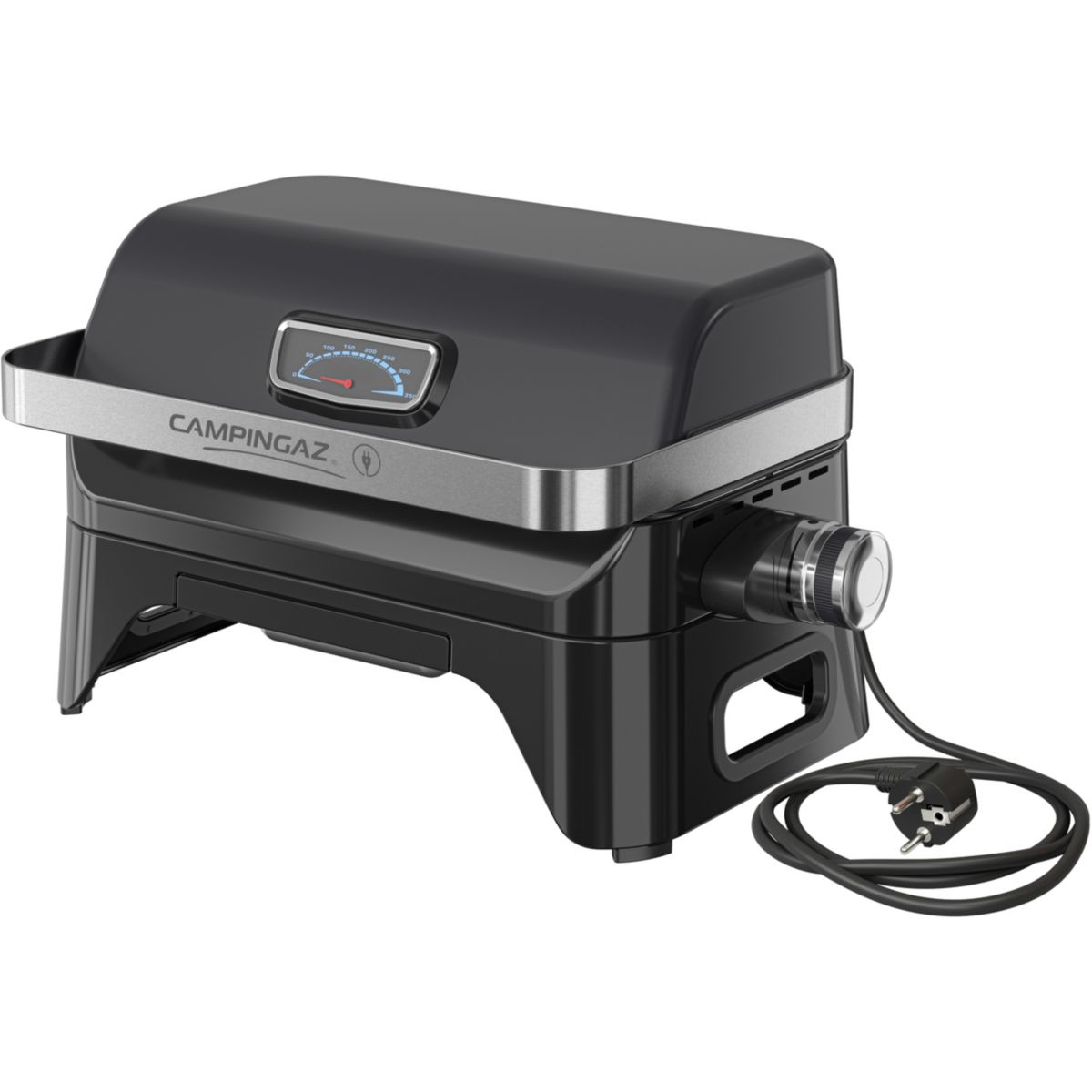 Barbecue électrique attitude 2GO noir à poser, 48x26 cm couleur unique, CAMPINGAZ