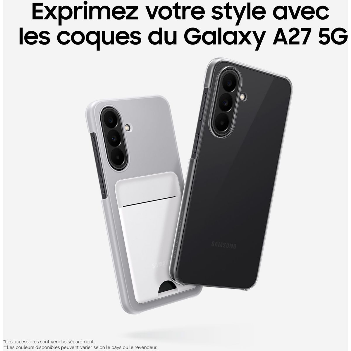 Smartphone Galaxy A27 5G Noir 128 Go couleur unique, SAMSUNG