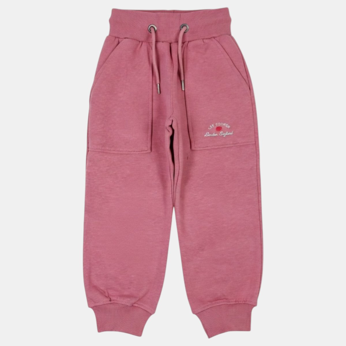 Pantalon de jogging resserré aux chevilles, coupe décontractée et taille élastique à cordon ENERGY rose, LEE COOPER