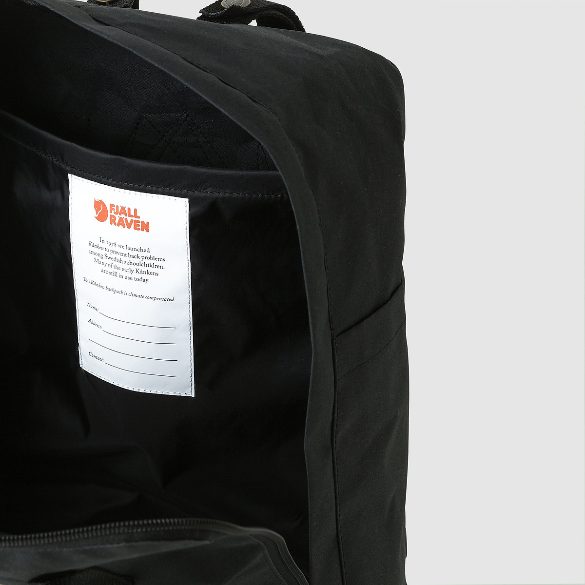 Zaino KANKEN 16L nero , FJALLRAVEN