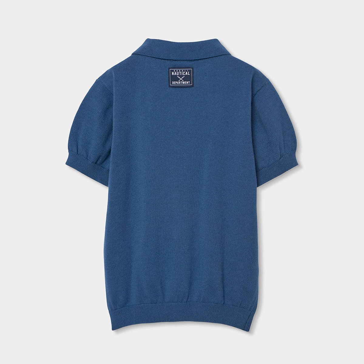 Polo enfant coton bleu, BOBOLI
