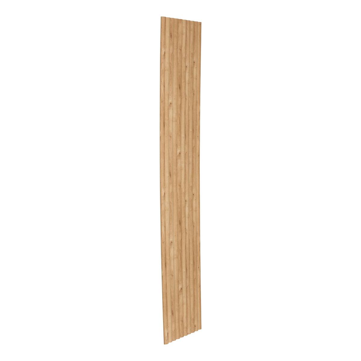 Lot de 2 panneaux décoratifs effet bois ALCOV beige, ATMOSPHERA