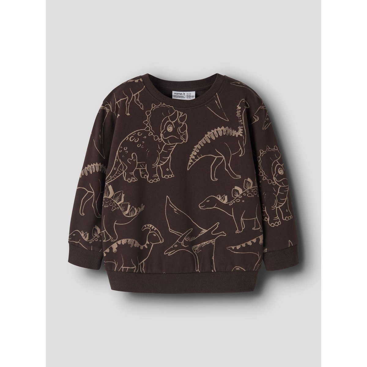Sweat-Shirt marron - coffee bean1, NAME IT