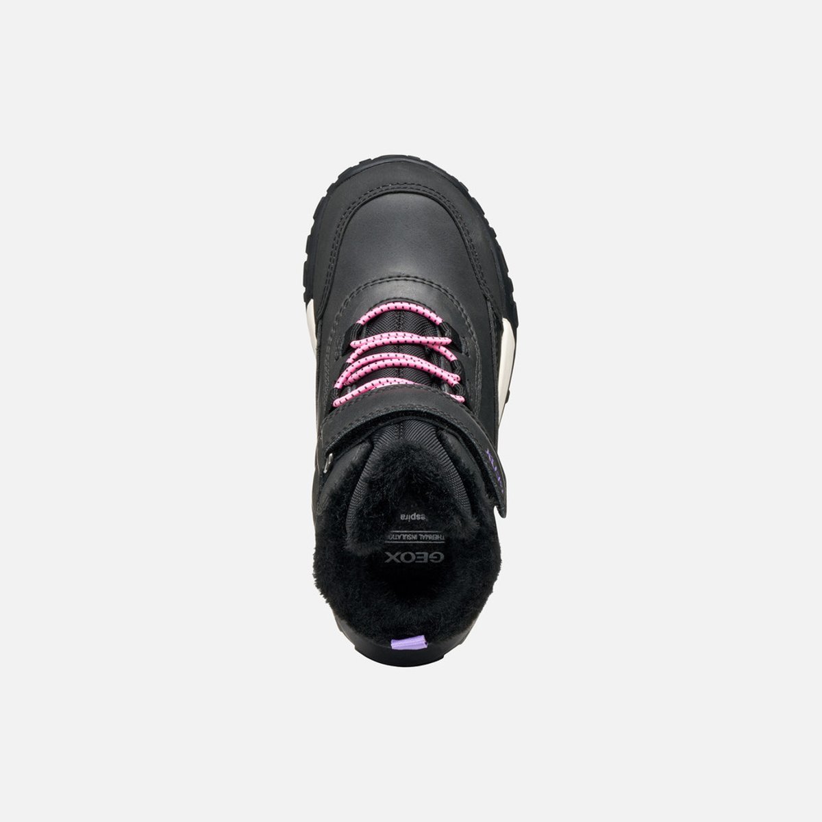 Bottines J TREKKYUP B ABX noir/lilas, GEOX