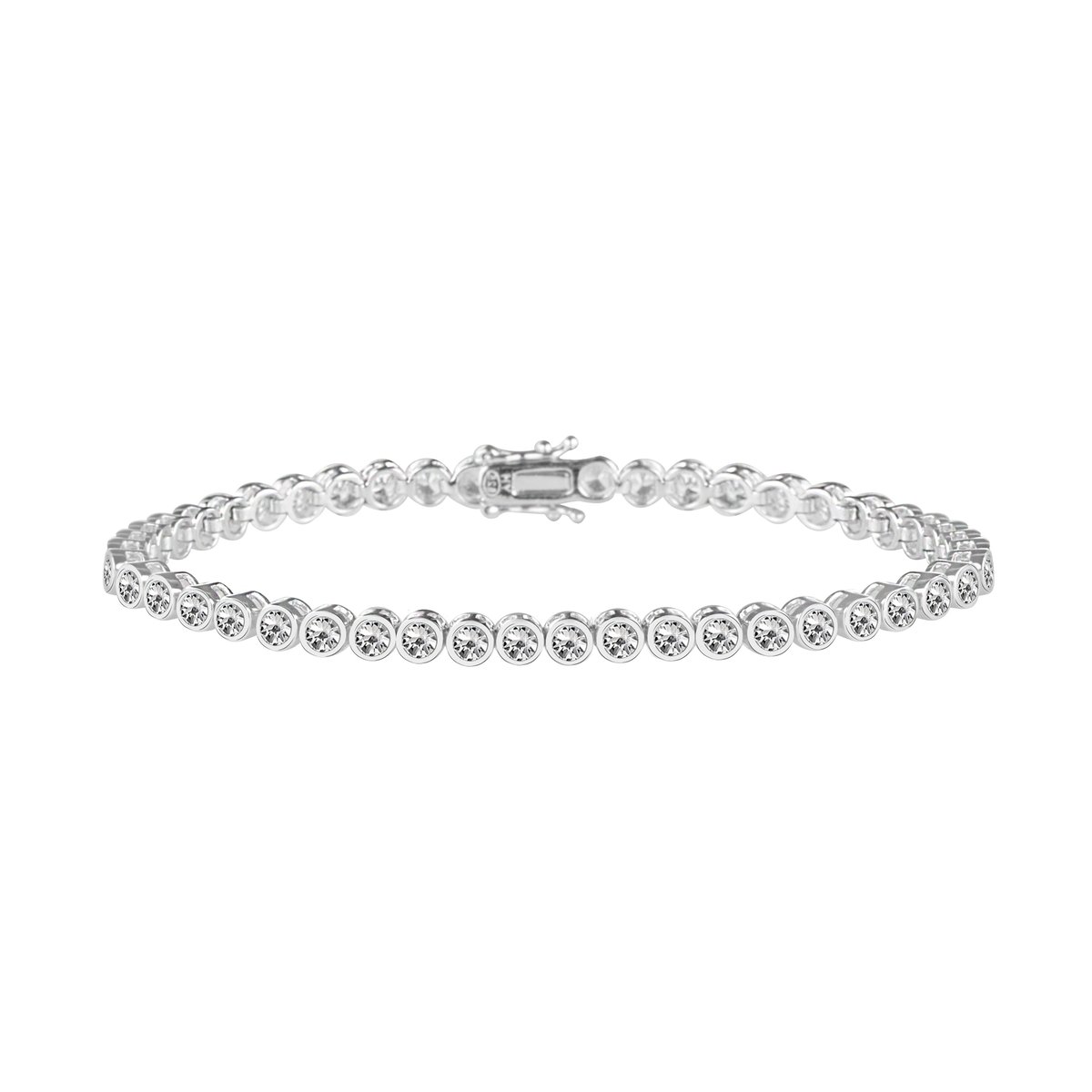 Bracelet B-TENNIS argent, BLUESPIRIT