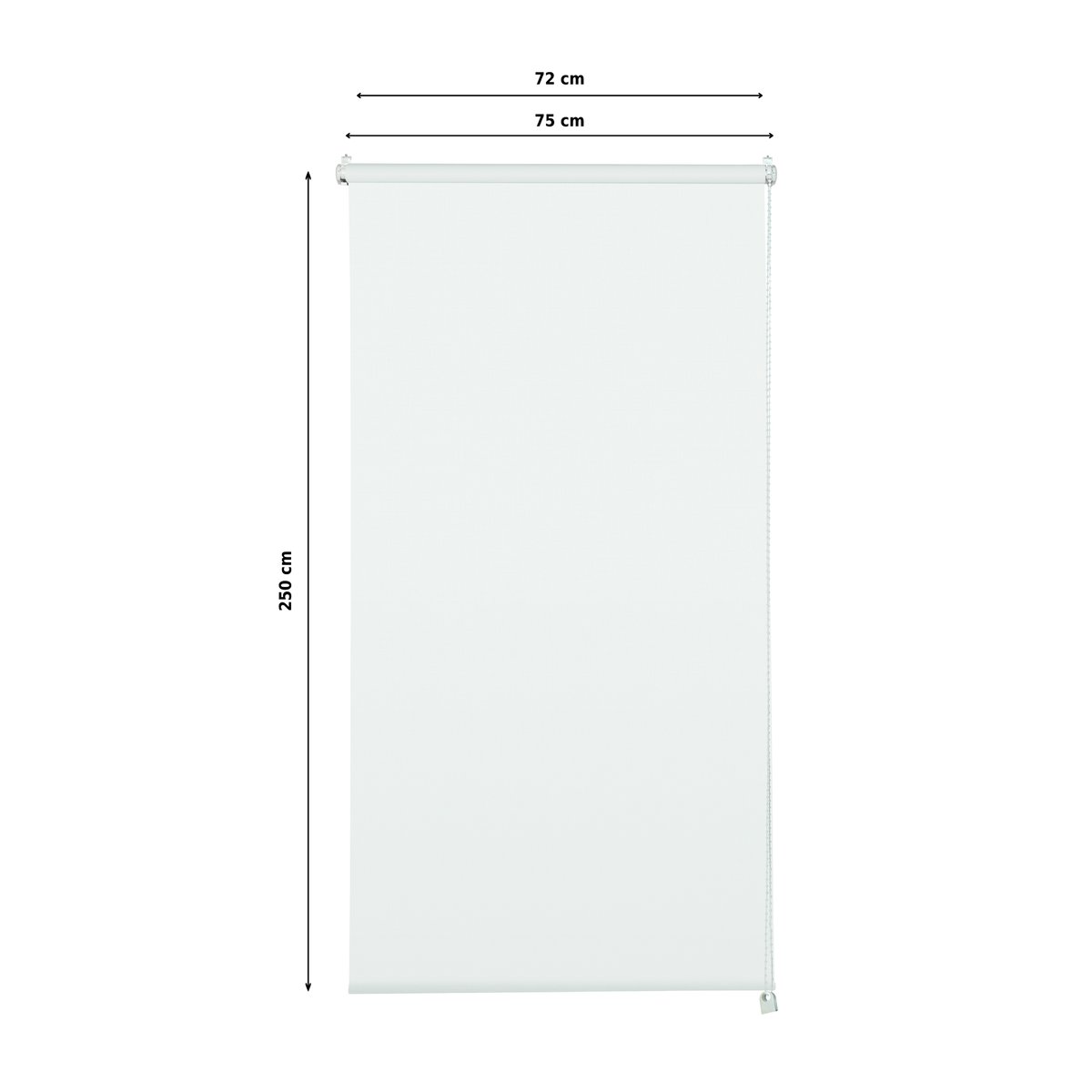 Store enrouleur tamisant, NO SERIE blanc, INSPIRE