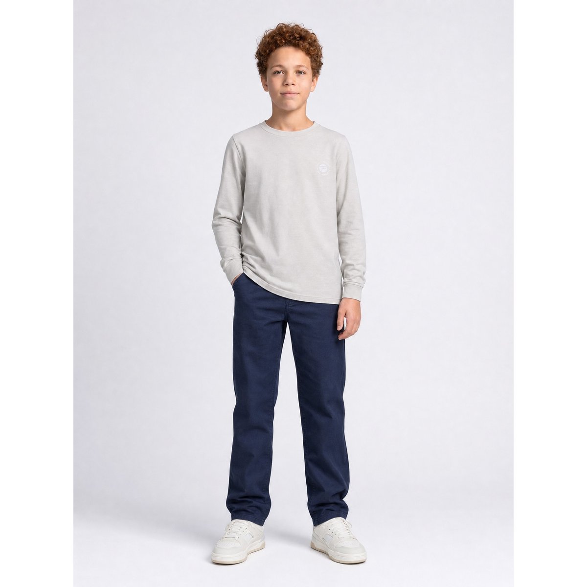 Pantalon chino coupe décontractée ironpath bleu royal navy, PETROL INDUSTRIES