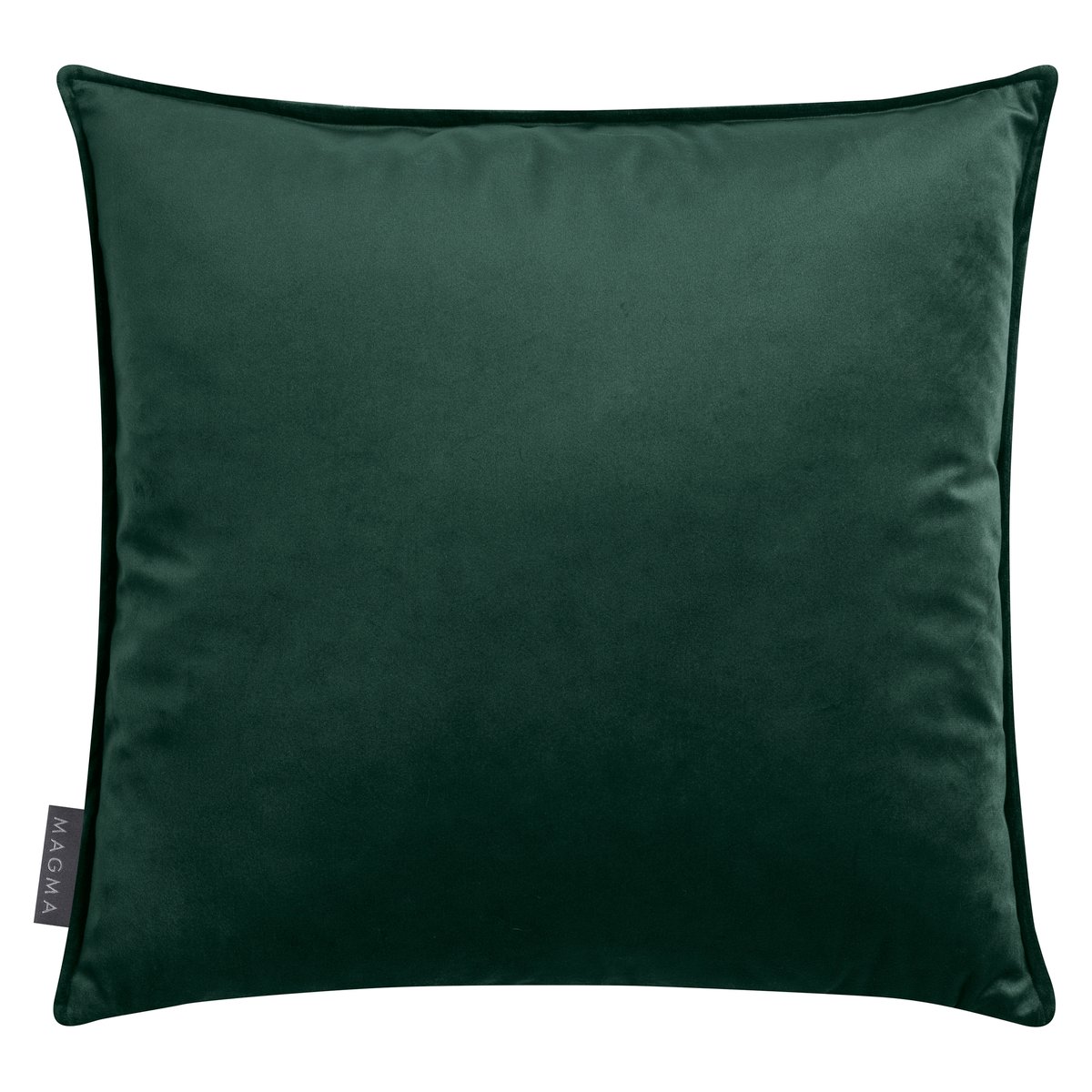 Housse de coussin jacquard floral ROSA vert et rose, MAGMA HEIMTEX