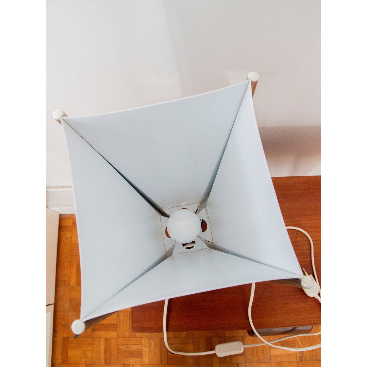Lampe à poser STILE Knoll Julia N°510 - Bon état bleu foncé, DEBONGOUT