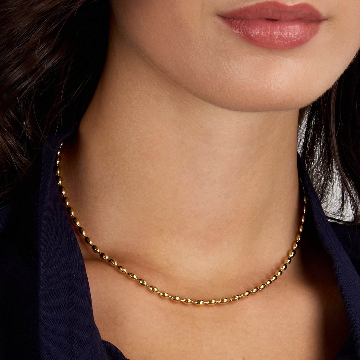 Collier INTRECCI or jaune, MORELLATO