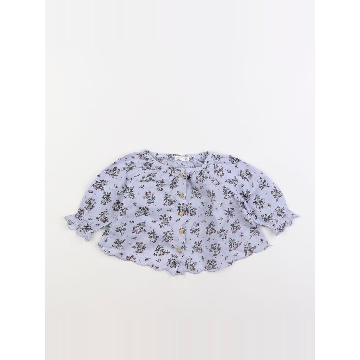 Blouse - Très bon état bleu, VERTBAUDET