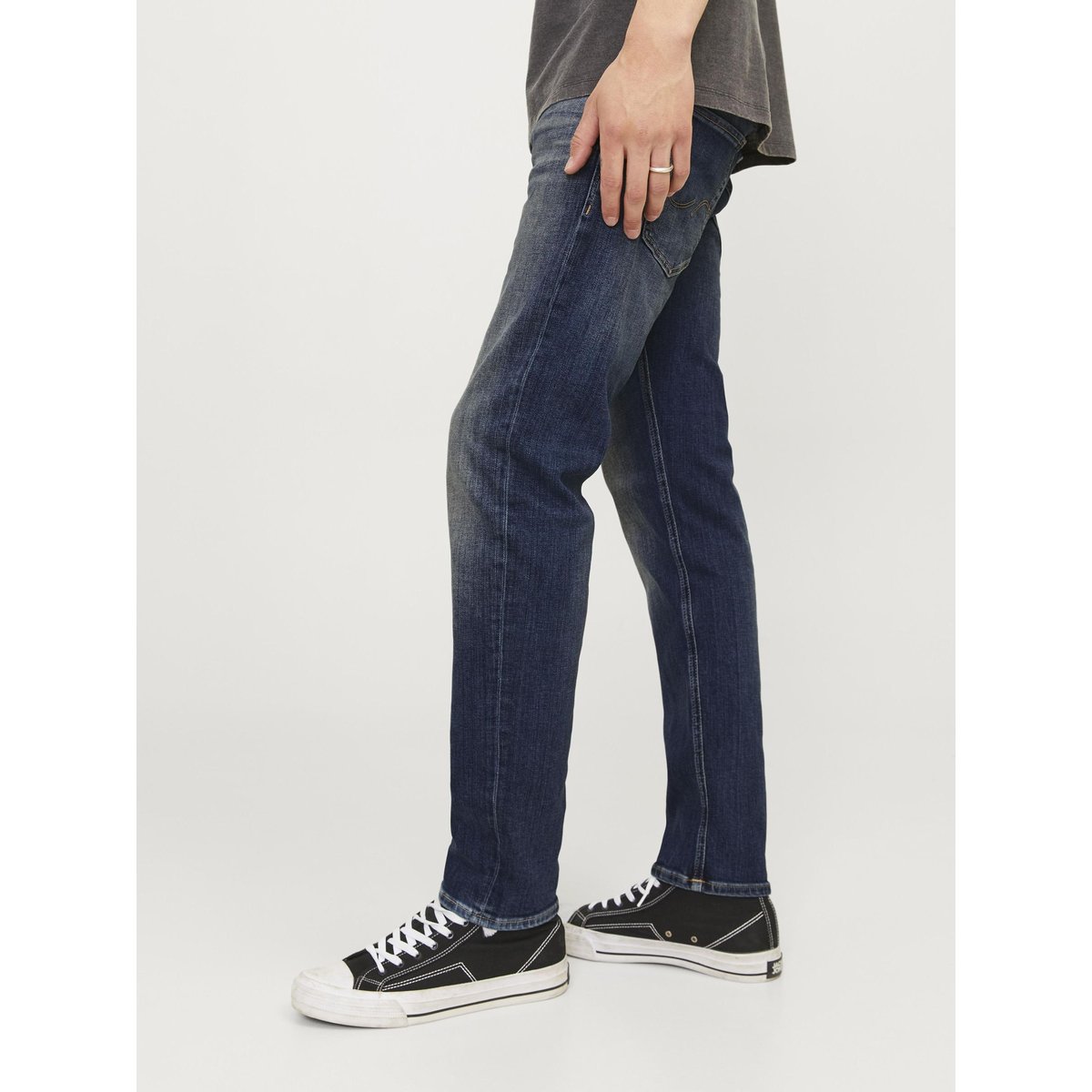 Jean Coupe Tapered blue denim, JACK & JONES
