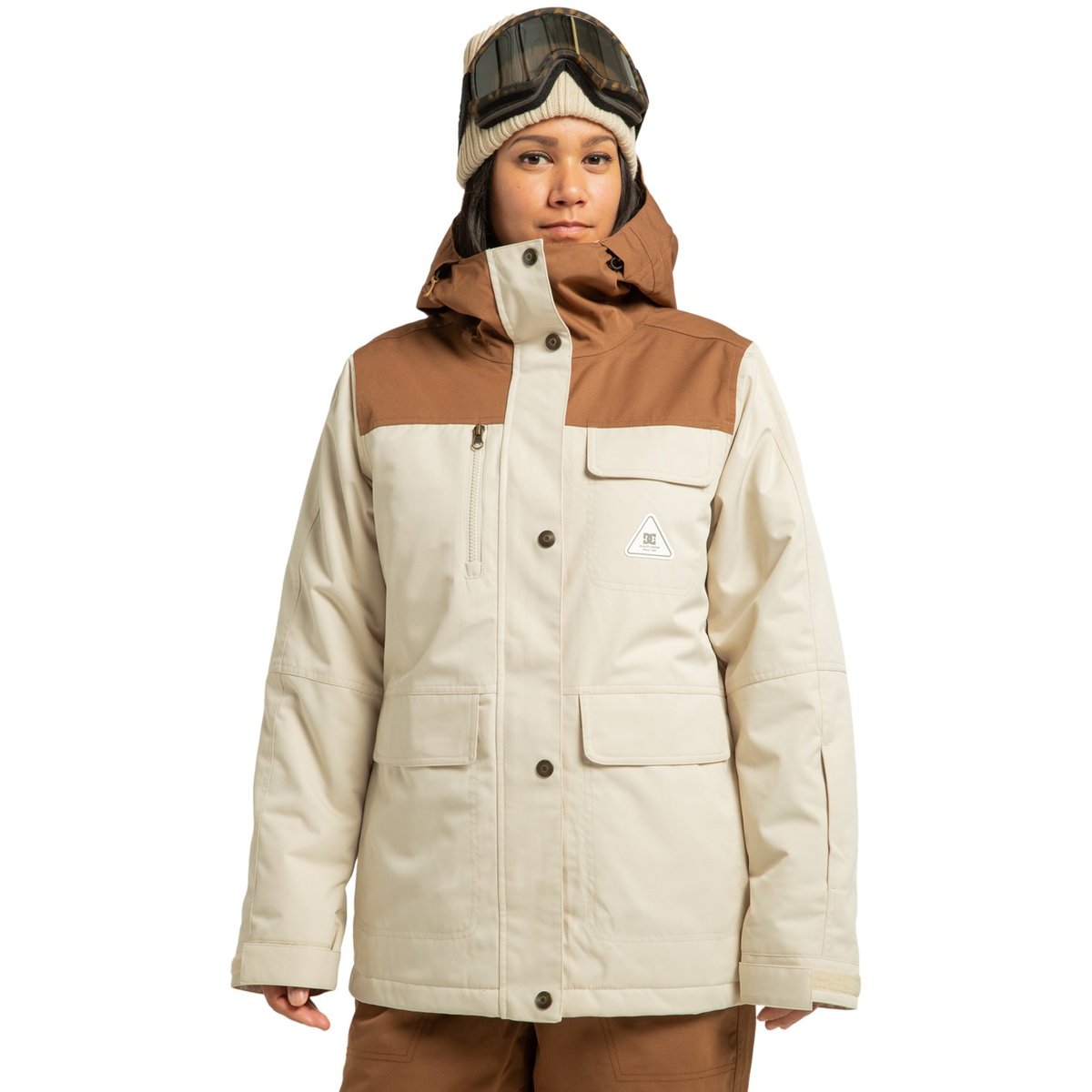 DC Shoes Technical Outerwear|Technical Jackets Femme ADJTJ03051 beige oatmeal, DC SHOES