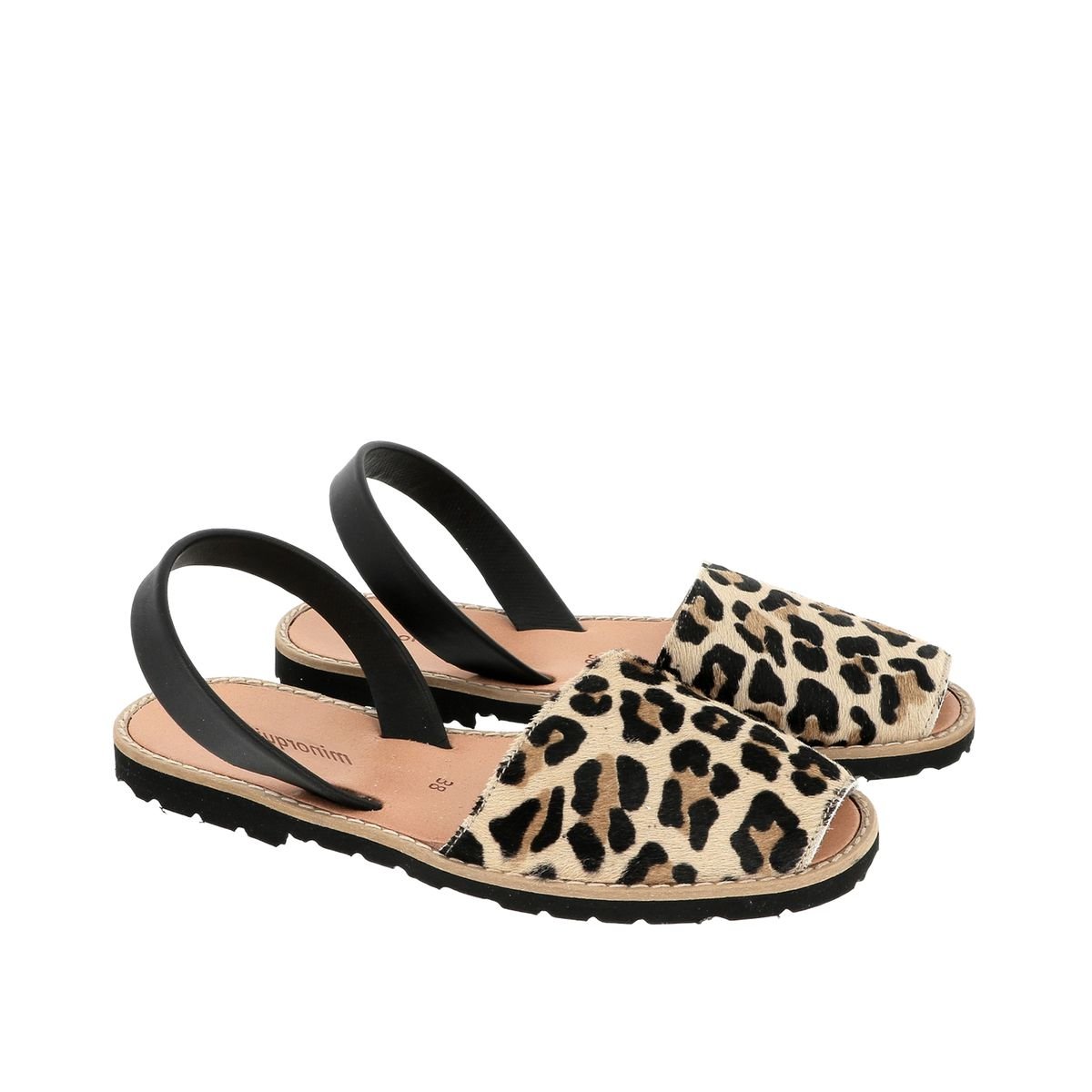 Sandales en cuir AVARCA choco, MINORQUINES