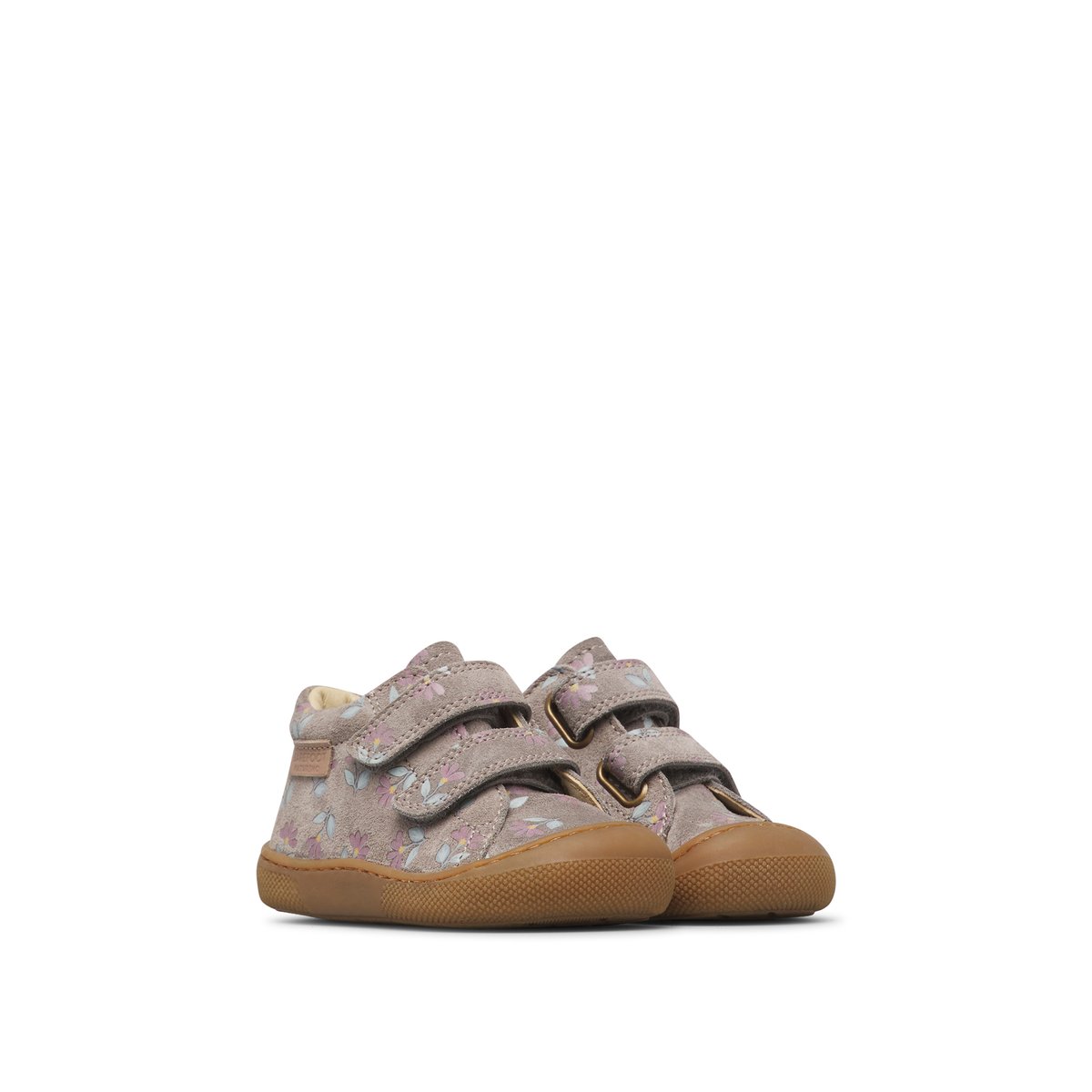 Chaussures premiers pas en suède BAREFOOT AMUR VL gris foncé-, NATURINO