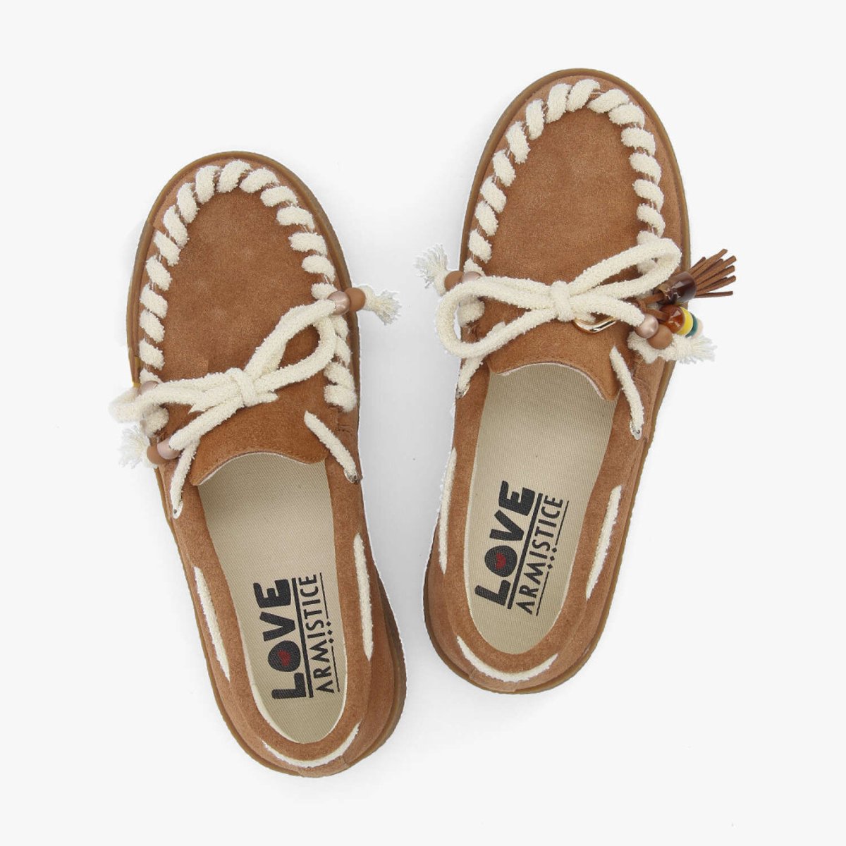 Mocassins LOU marron, ARMISTICE